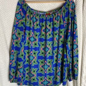 Vibrant Tracy Negoshian Women's Top